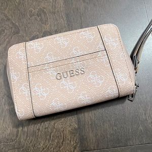 Guess Pink Wristlet